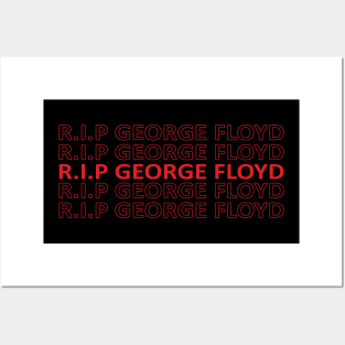 RIP George Floyd I Cant Breathe Posters and Art